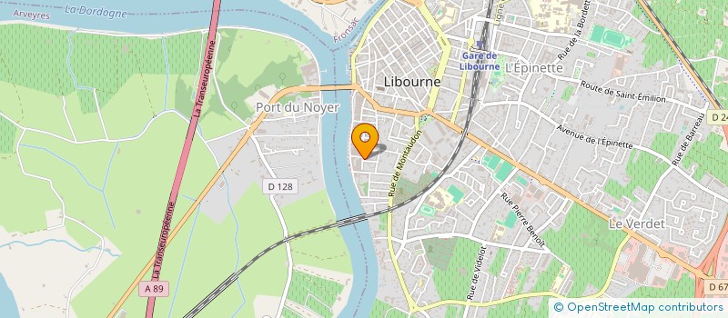 localisation de l'entreprise PROMCL à LIBOURNE