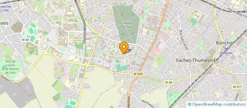 localisation de l'entreprise PROMEA INDUSTRIES à LILLE