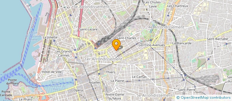 localisation de l'entreprise PROMECA  MARSEILLE