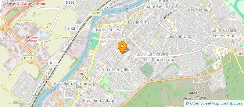localisation de l'entreprise PROMECA COMPIEGNE à COMPIEGNE