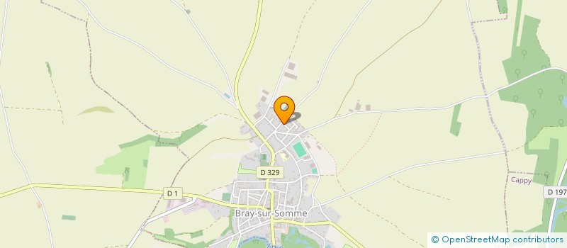 localisation de l'entreprise PROMECA - SERVICES à BRAY-SUR-SOMME