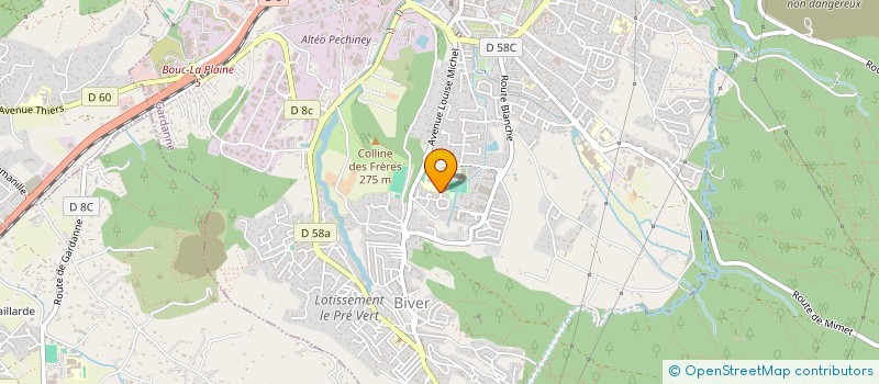 localisation de l'entreprise PROMECO H à GARDANNE