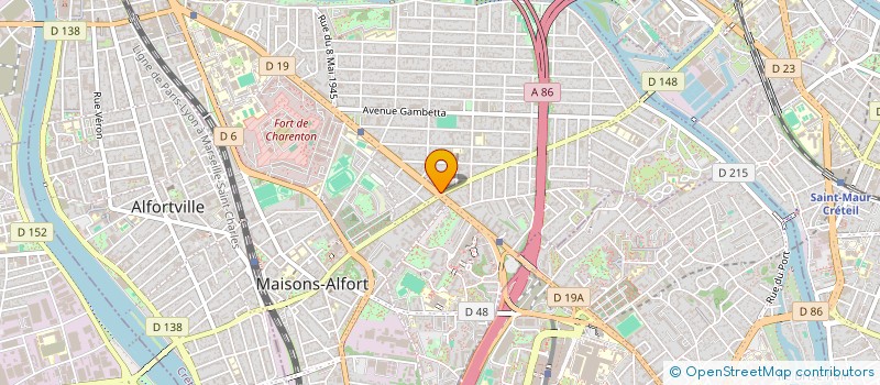 localisation de l'entreprise PROMECOM  MAISONS-ALFORT