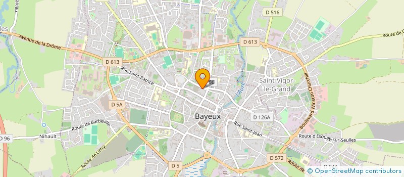 localisation de l'entreprise PROMED  BAYEUX