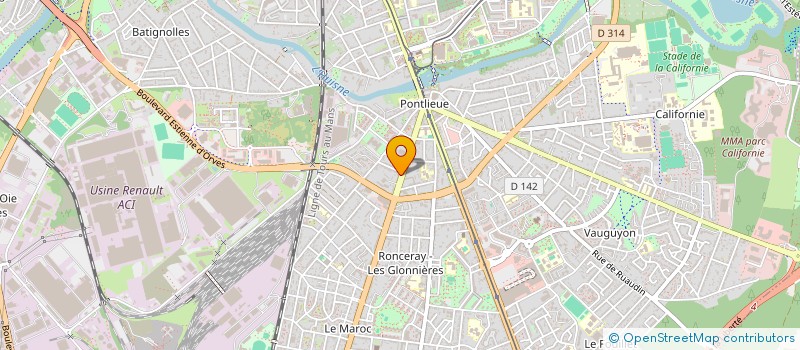 localisation de l'entreprise PROMED SERVICE à LE MANS