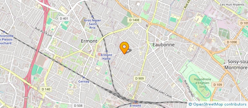 localisation de l'entreprise PROMEDIA SARL à EAUBONNE