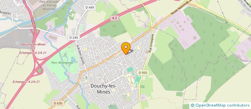 localisation de l'entreprise PROMEDIAG à DOUCHY-LES-MINES