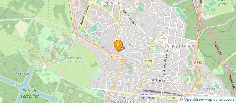 localisation de l'entreprise PROMEDIC à LE CHESNAY-ROCQUENCOURT