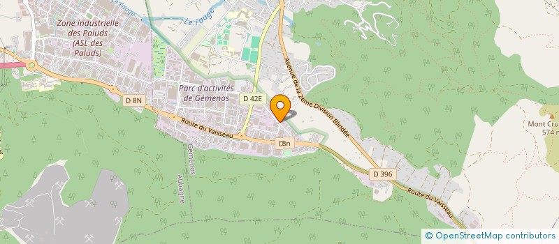 localisation de l'entreprise PROMEDIC  GEMENOS