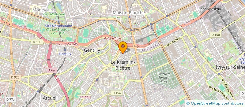 localisation de l'entreprise PROMEDIF à LE KREMLIN-BICETRE