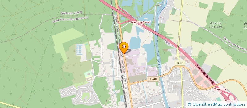 localisation de l'entreprise PROMEFER  SAINT-PIERRE-LES-NEMOURS