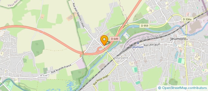 localisation de l'entreprise PROMELANK  MARPENT