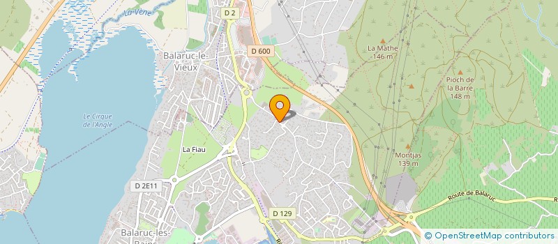 localisation de l'entreprise PROMELLIANCE F&A à BALARUC-LES-BAINS