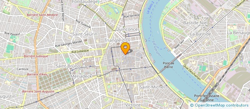 localisation de l'entreprise PROMENALD  BORDEAUX