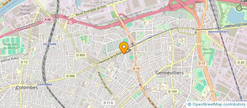 localisation de l'entreprise PROMEO COMMUNICATION  ASNIERES-SUR-SEINE