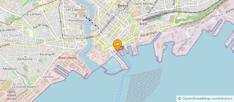 localisation de l'entreprise PROMER à BREST