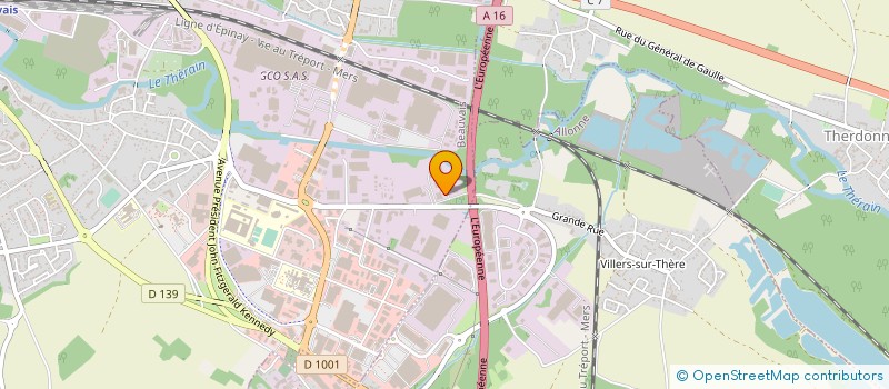 localisation de l'entreprise PROMER OCEAN  BEAUVAIS