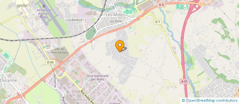 localisation de l'entreprise PROMES  AIX-EN-PROVENCE