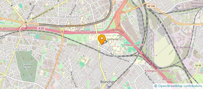 localisation de l'entreprise PROMESC à LILLE
