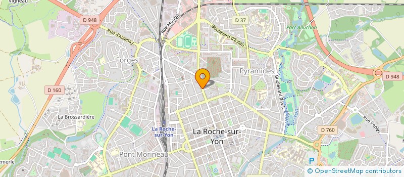 localisation de l'entreprise PROMESS à LA ROCHE-SUR-YON