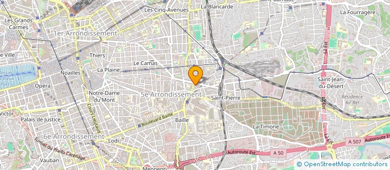 localisation de l'entreprise PROMESS RECORDS  MARSEILLE