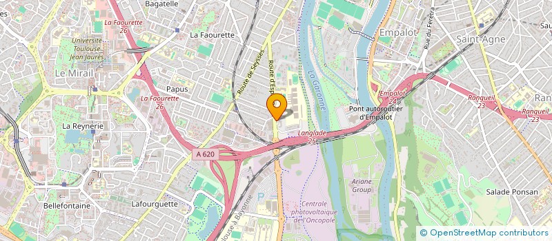 localisation de l'entreprise PROMESSE  TOULOUSE