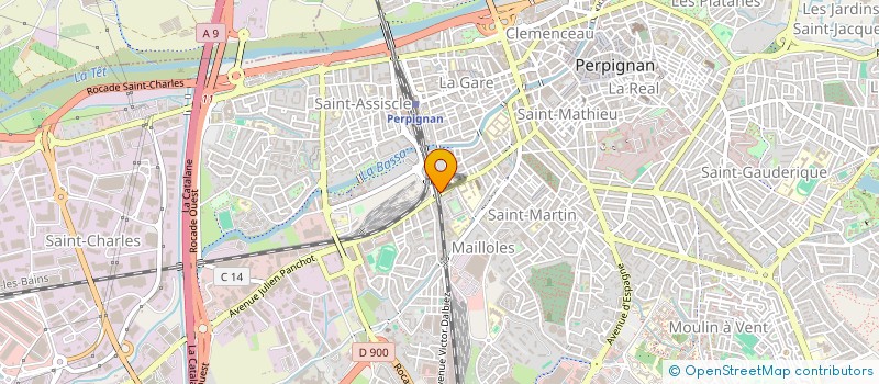 localisation de l'entreprise PROMESSE DE SOLIDARITE à PERPIGNAN