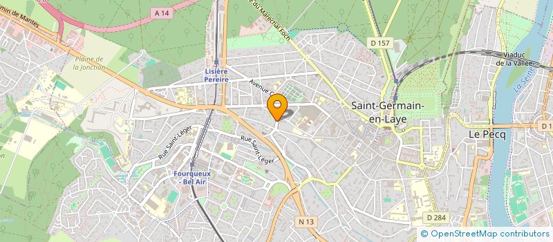 localisation de l'entreprise PROMESSOR à SAINT-GERMAIN-EN-LAYE