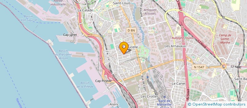 localisation de l'entreprise PROMETAL à MARSEILLE