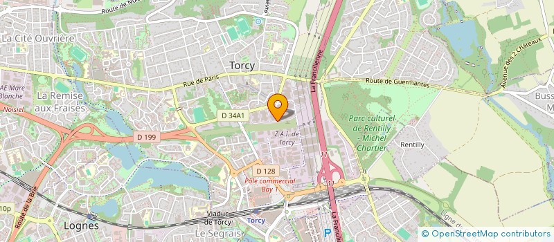 localisation de l'entreprise PROMETAL à TORCY