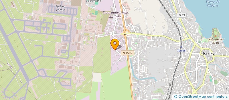 localisation de l'entreprise PROMETAL  ISTRES