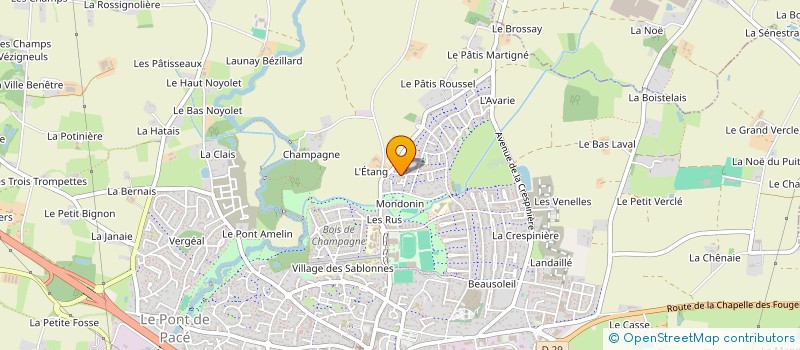localisation de l'entreprise PROMETAL à PACE
