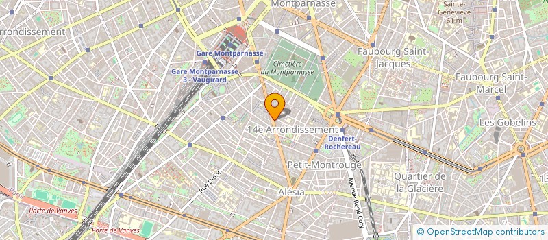 localisation de l'entreprise PROMETAL à PARIS