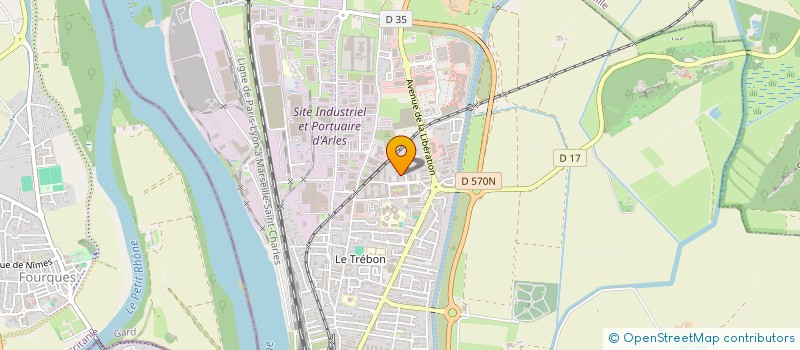 localisation de l'entreprise PROMETAL SERVICES  ARLES