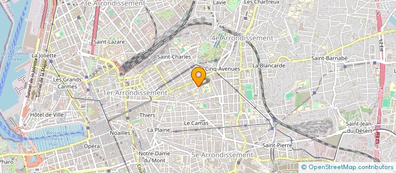 localisation de l'entreprise PROMETEC à MARSEILLE