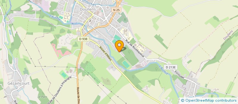 localisation de l'entreprise PROMETEL  DOULLENS