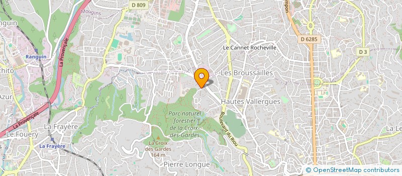 localisation de l'entreprise PROMETHEA  CANNES