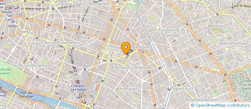 localisation de l'entreprise PROMETHEART  PARIS