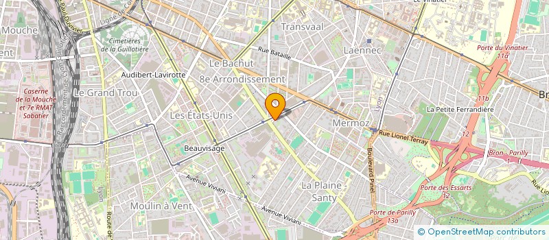 localisation de l'entreprise PROMETHEE à LYON