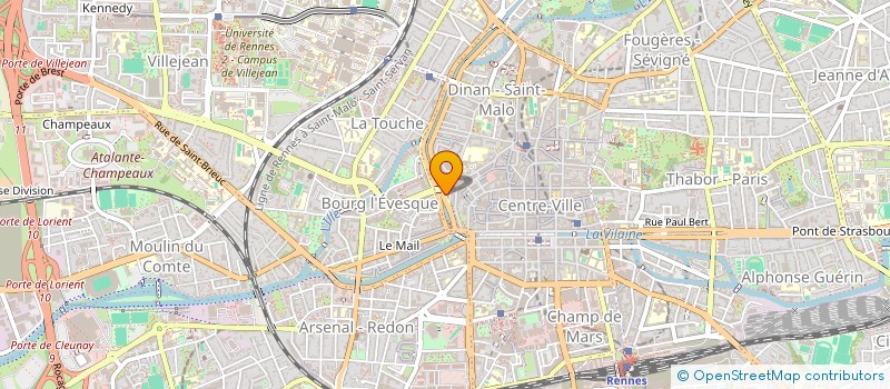 localisation de l'entreprise PROMETHEE  RENNES