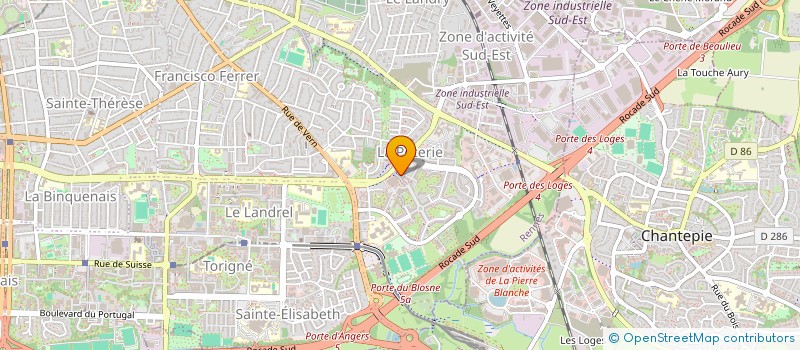 localisation de l'entreprise PROMETHEE  RENNES