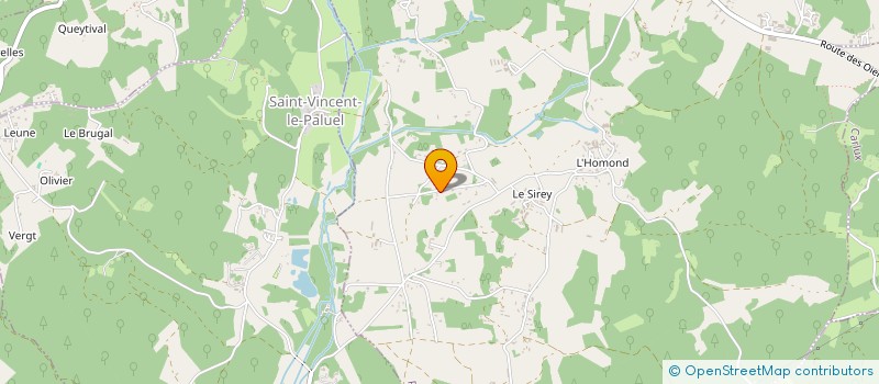 localisation de l'entreprise PROMETHEE  PRATS-DE-CARLUX