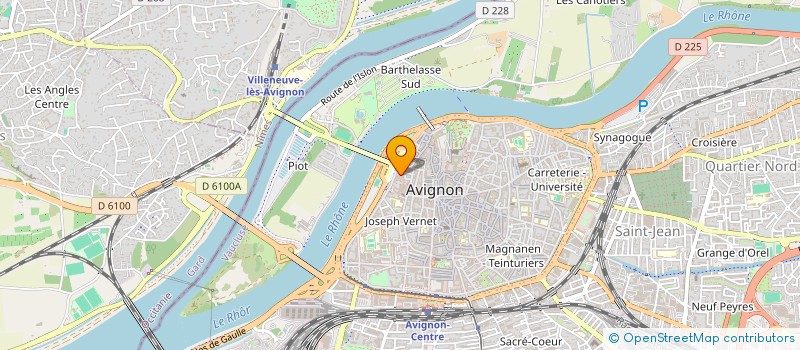 localisation de l'entreprise PROMETHEE CAPITAL  AVIGNON