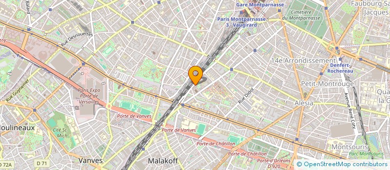 localisation de l'entreprise PROMETHEE HUMANITAIRE  PARIS