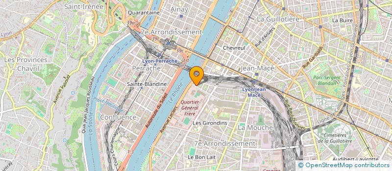 localisation de l'entreprise PROMETHEE RISE  LYON