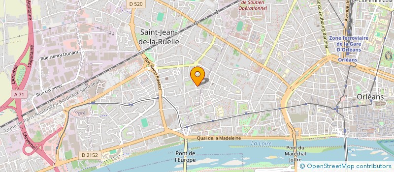 localisation de l'entreprise PROMETHEE45 à ORMES