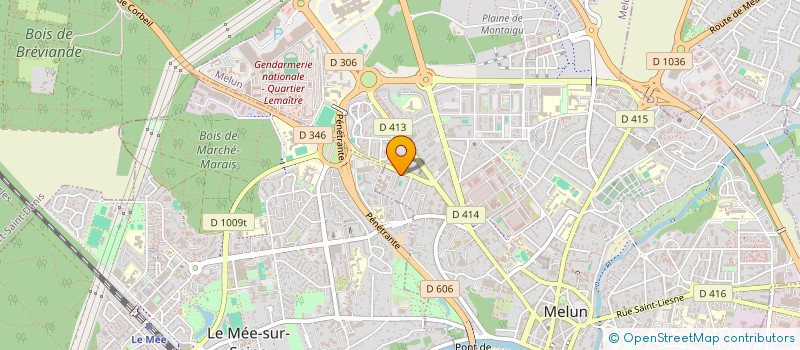 localisation de l'entreprise PROMETHEO  MELUN