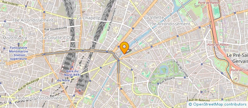 localisation de l'entreprise PROMETOUR EUROPE  PARIS