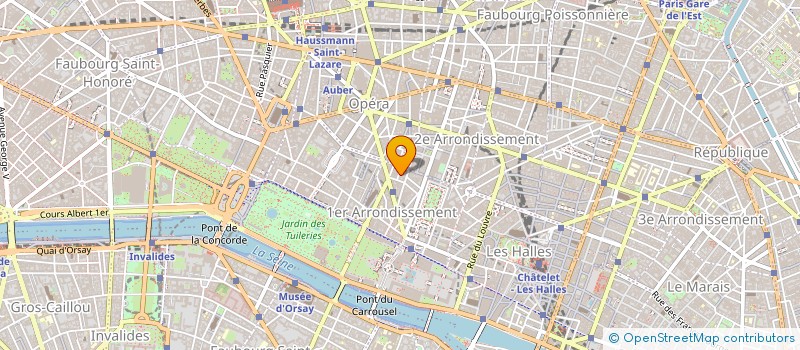 localisation de l'entreprise PROMEX à PARIS