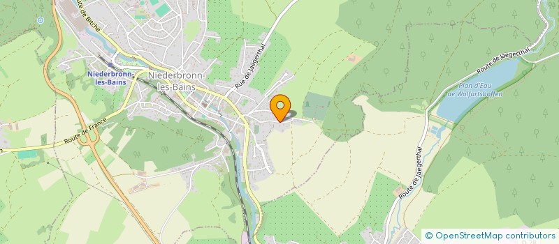 localisation de l'entreprise PROMEX à OBERBRONN
